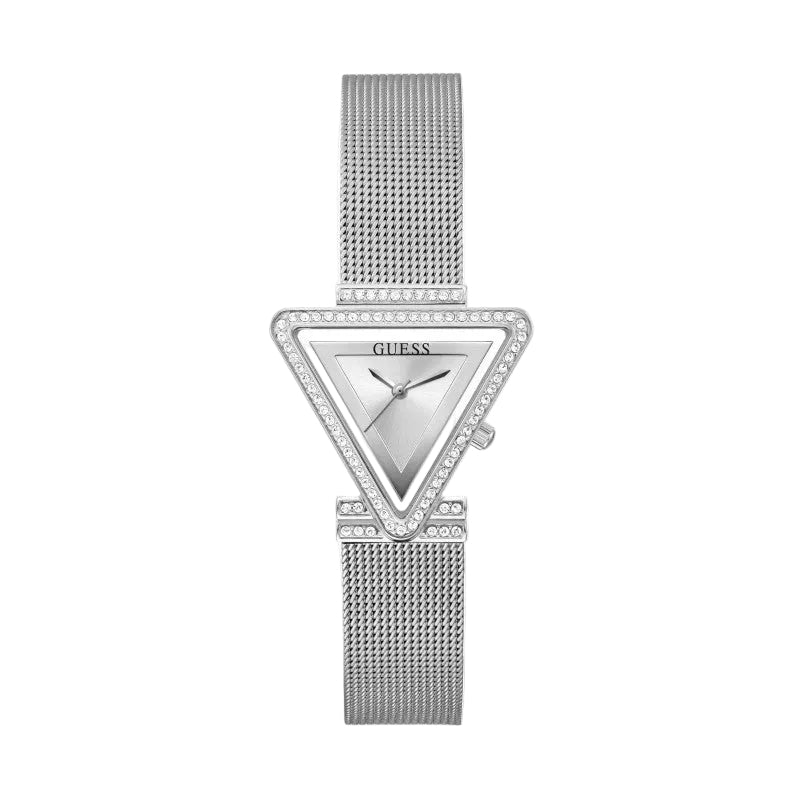 Guess Fame Montre Femme Acier Et Strass GW0508L1