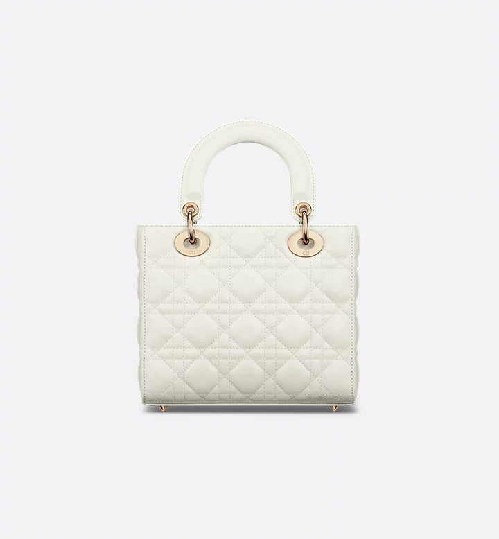 Sac Ladÿ Diôr My ABCDiôr Small
d'agneau Cannage couleur latte