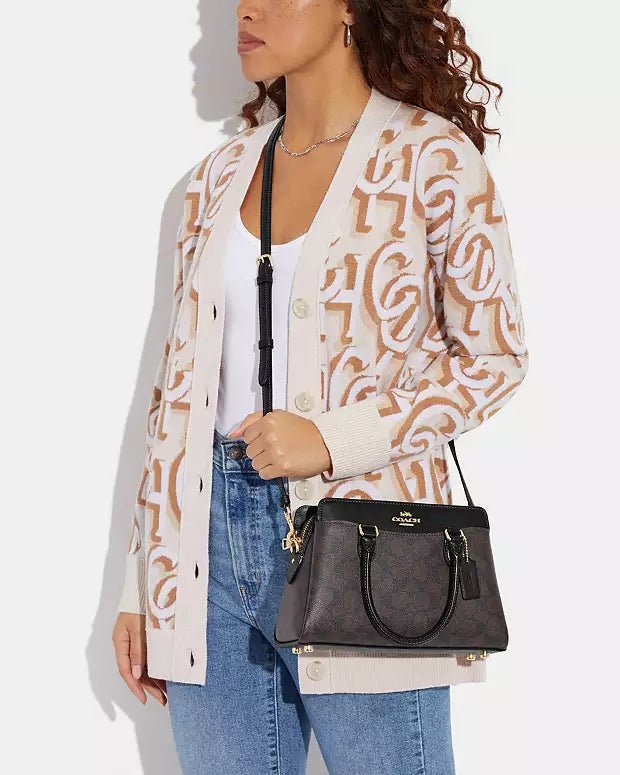 Co@ch Mini Fourre Tout Darcie En Toile Signature