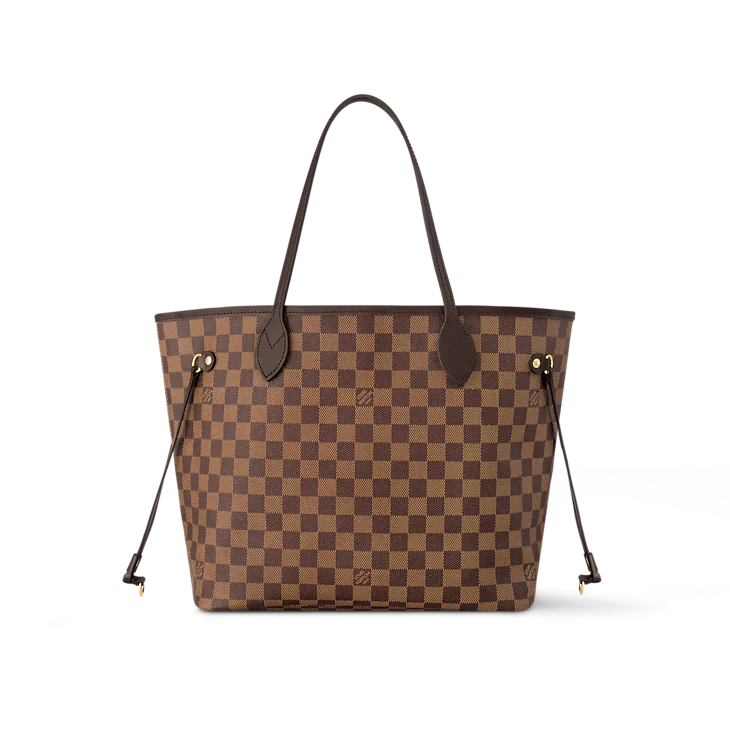 LV Sac Neverfull MM En cuir