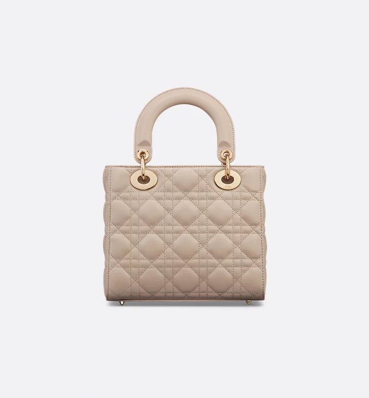 Sac Ladÿ Diôr My ABCDiôr Small
d'agneau Cannage beige poudre