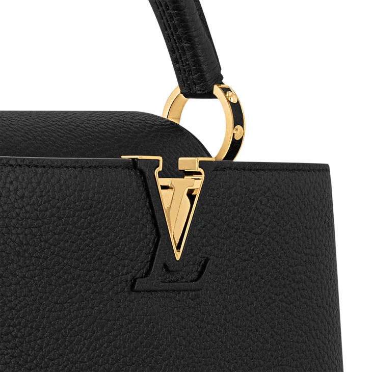 LV Sac Capucines BB En cuir