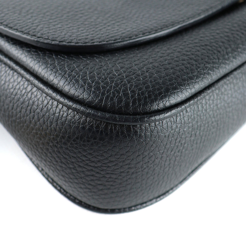 GG
Sac à bandoulière Soho grainé noir