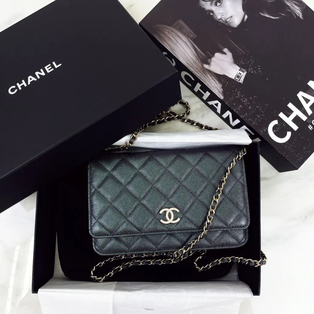 Ch@nel Sac bandoulière wallet on chain timeless/classique