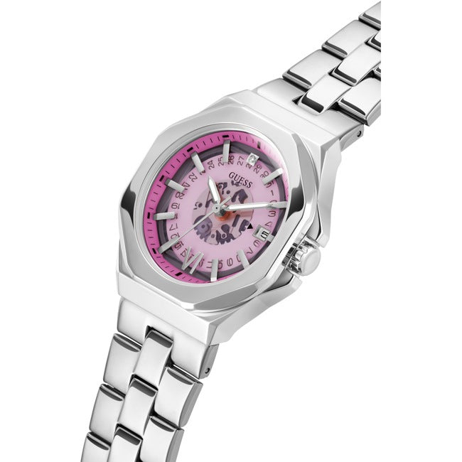 Montre-bracelet argentée Guess pour femme - GW0551L1 | Timekeepers NG
