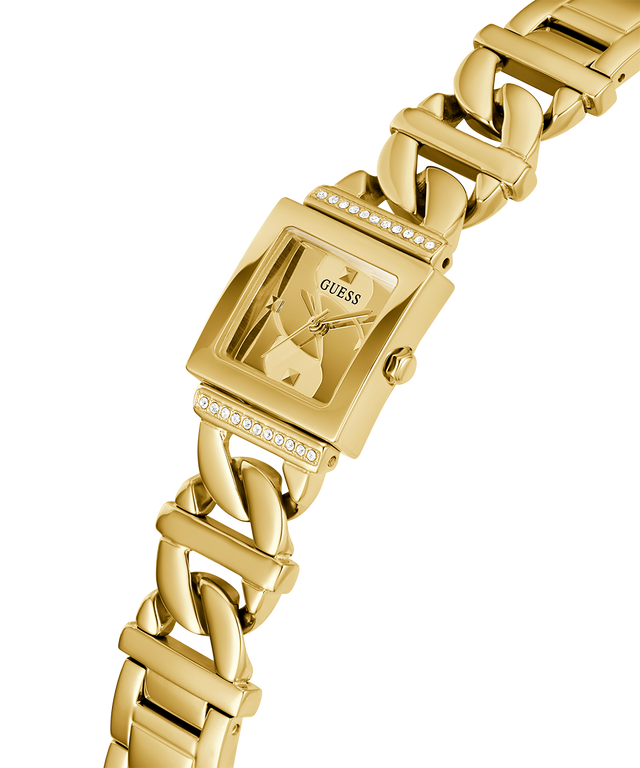 GUESS Ladies Gold Tone Analog Watch
21mm