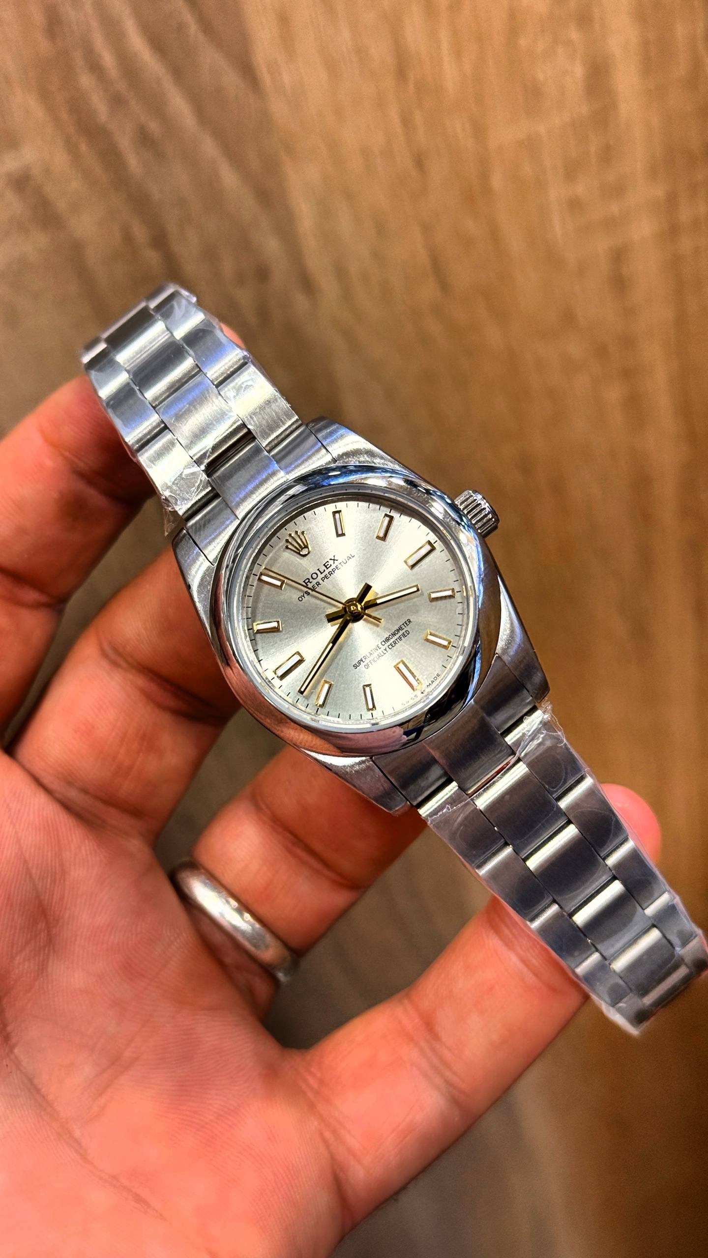 Montre Rolex Perpetual 31
Oyster, 31 mm, acier Oystersteel