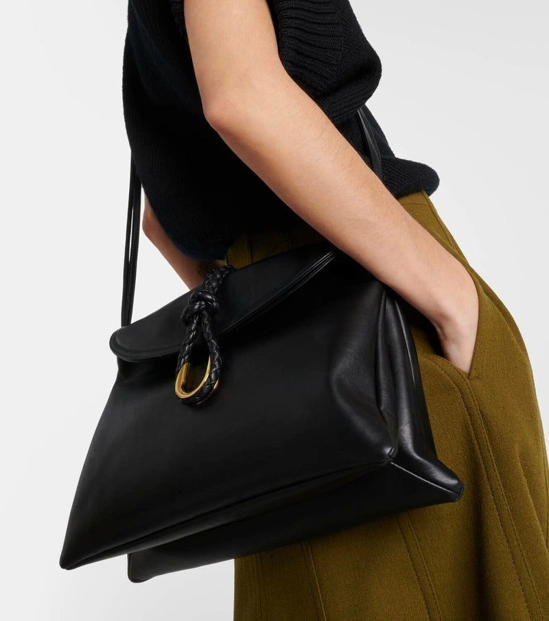 Sac bandoulière Liberta Medium en cuir Bottega Veneta