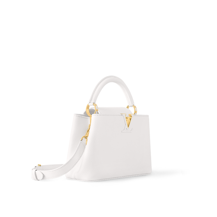 LV Sac Capucines BB En cuir