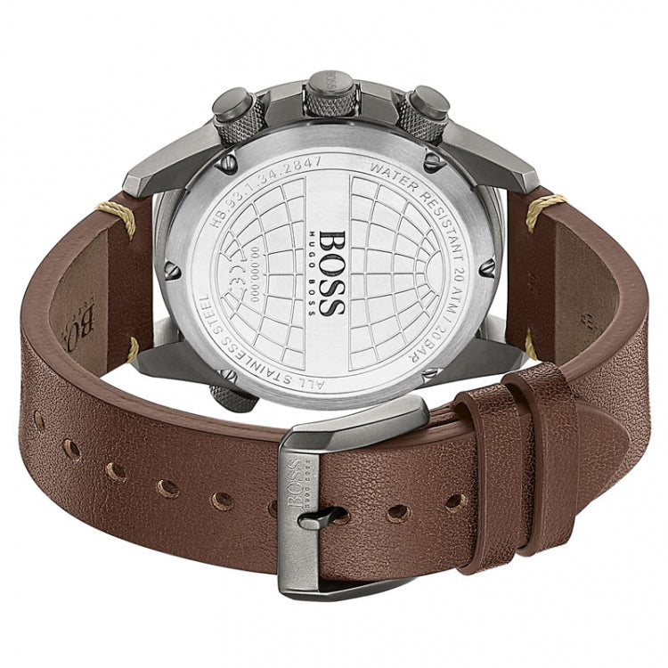 Montre HUGÔ BOSS Pour Homme Nomad en cuir, 1513773