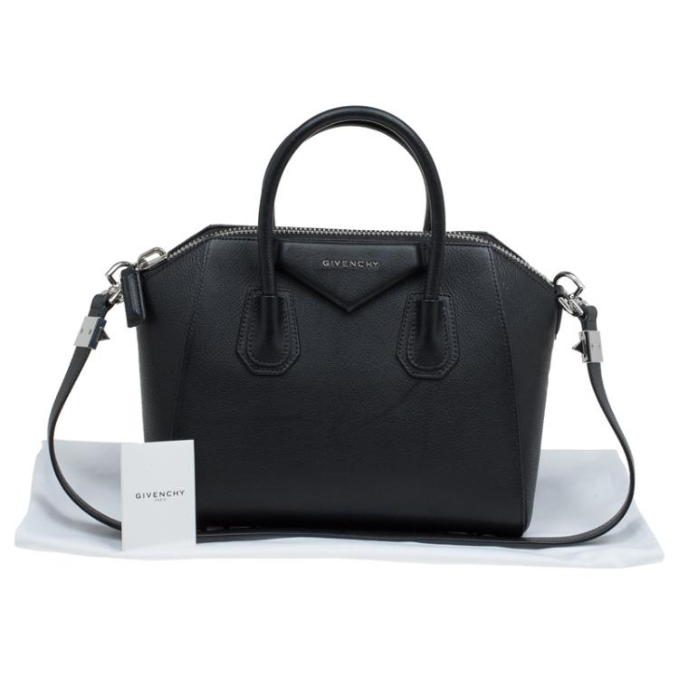 Givênchÿ Black Leather Small Antigona Satchel