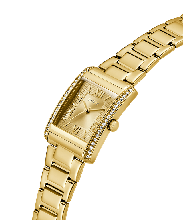 Montre analogique GUESS pour femme, couleur or 27 mm