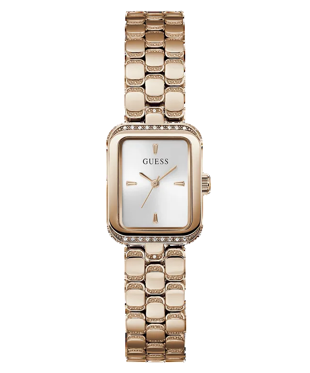 Montre analogique GUESS pour femme, couleur or rose