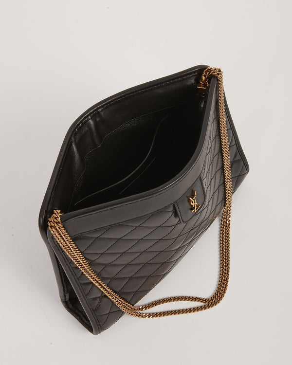 S@int L@urent
Black Quilted Logo Victoire Shoulder Bag