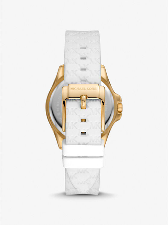 Michael Kors Outlet
Montre Pilot miniature dorée en silicone à pavé et à logo