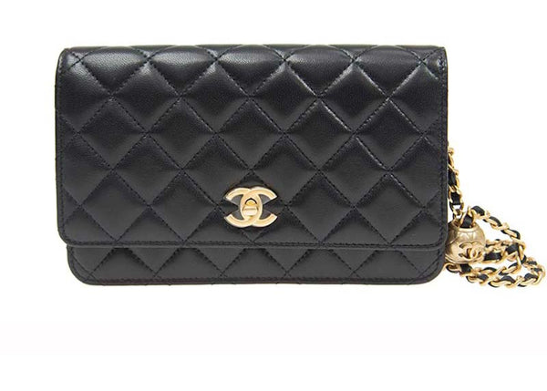 Ch@nel Sac bandoulière Wallet on Noir