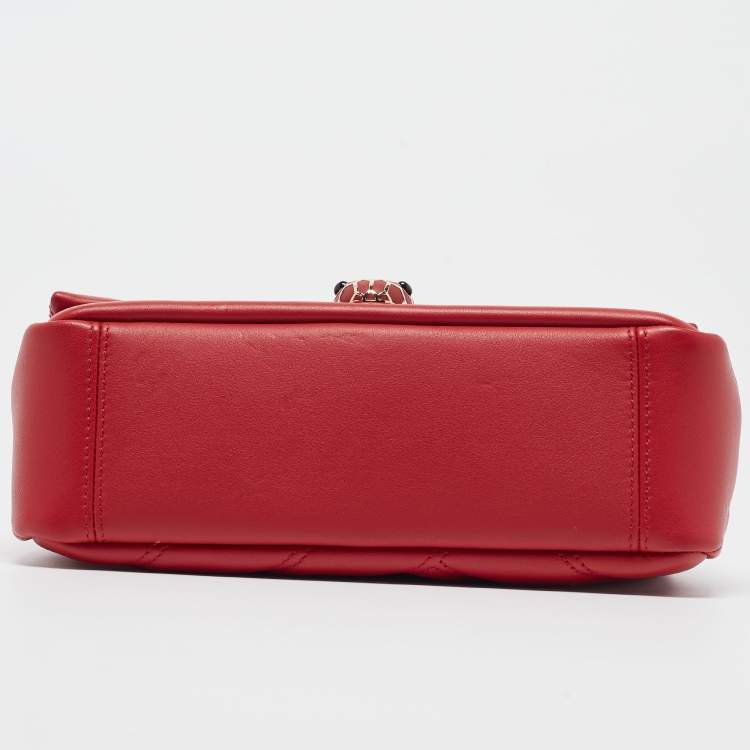 Bvlgari Sac bandoulière Serpenti Cabochon petit modèle