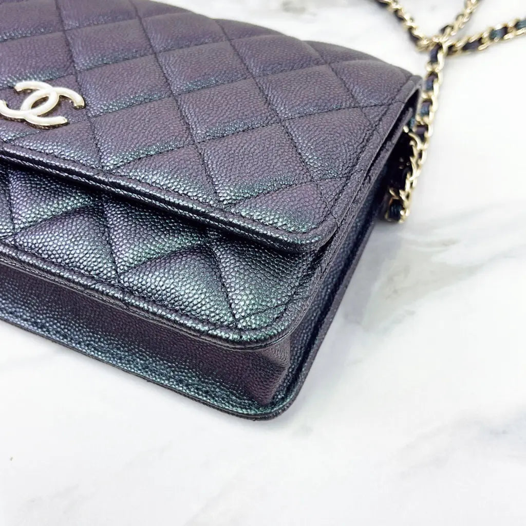 Ch@nel Sac bandoulière wallet on chain timeless/classique