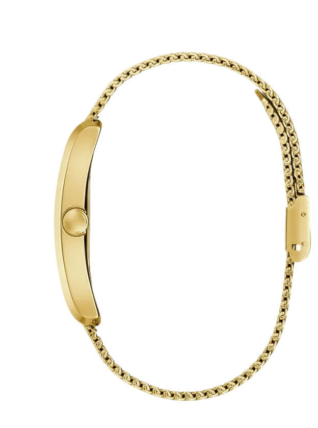Montre Guess analogique dorée pour homme