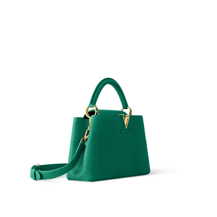 Sac Capucines BB En cuir
