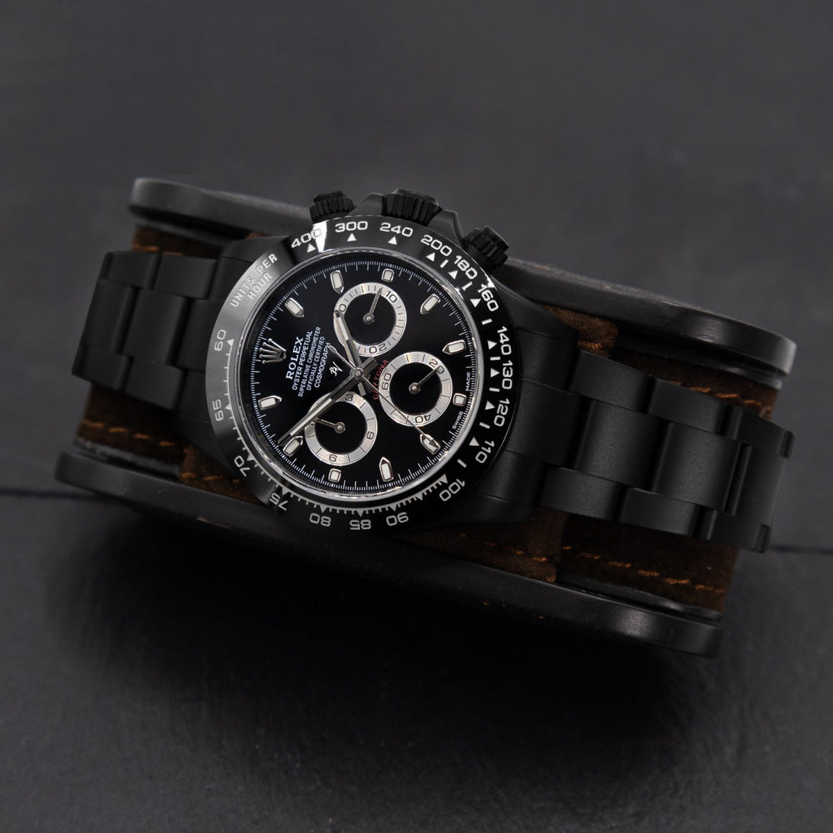 Montre Rolex Oyster Perpetual Cosmograph Daytona revêtement PVD/DLC noir 116520