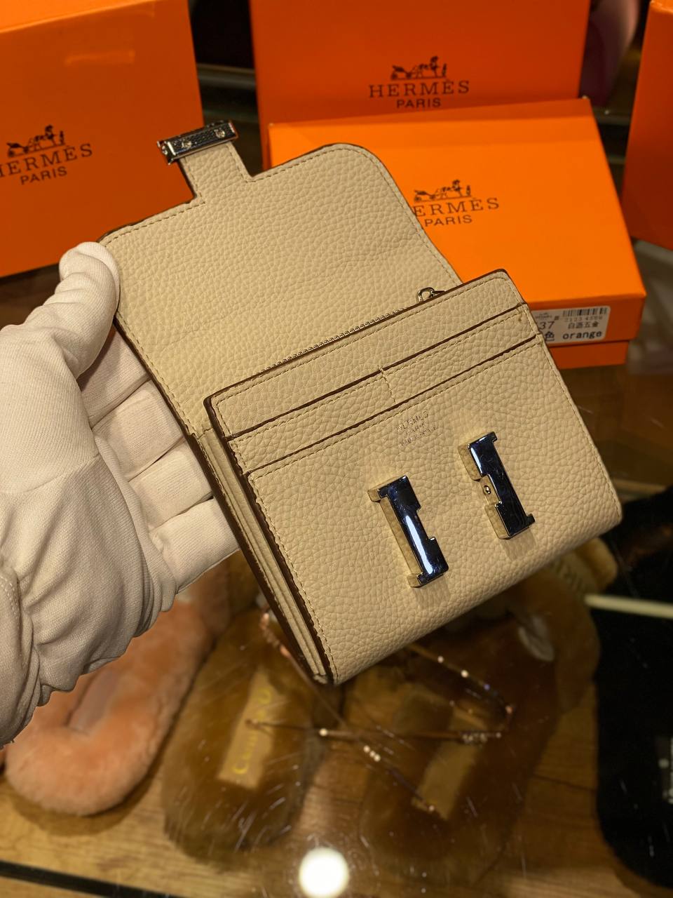 HRMS Constance Slim wallet