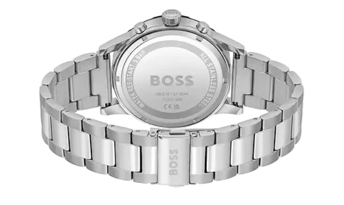 Montre Hugo Boss 1514032 Solgrade en Acier Inoxydable et Cadran Noir