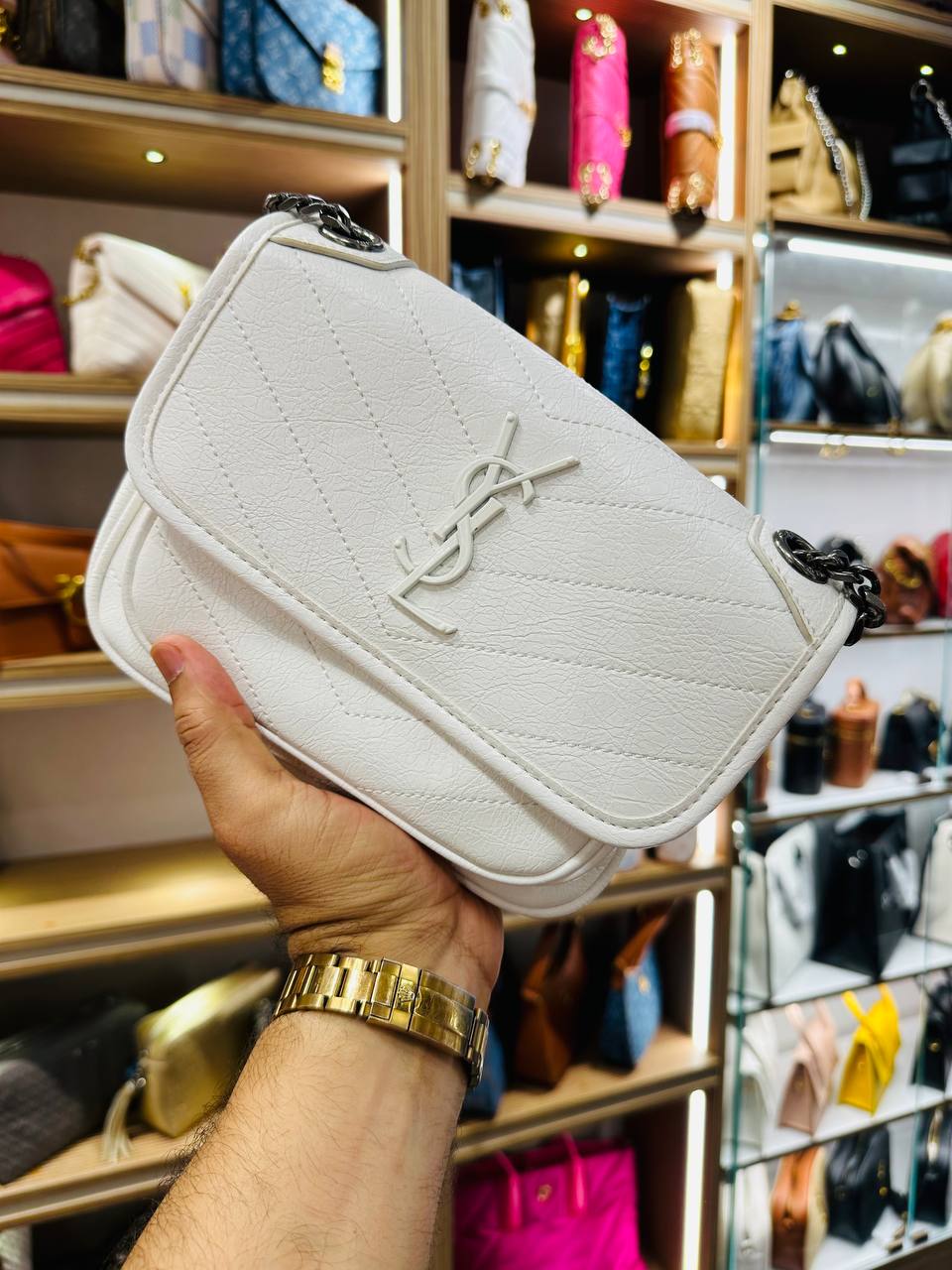 YSL
sac à bandoulière Niki moyen