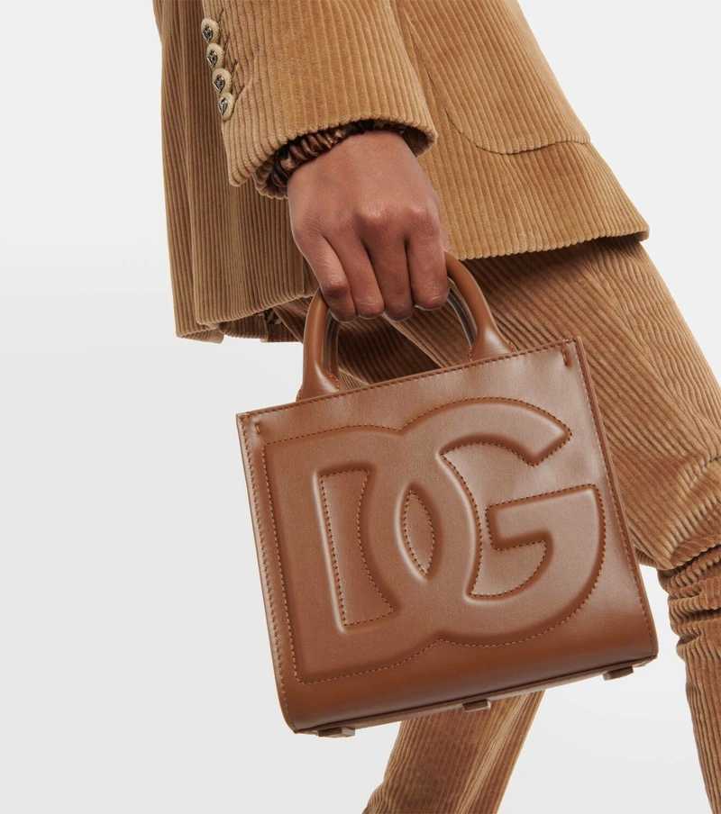 DG Daily Mini leather tote bag