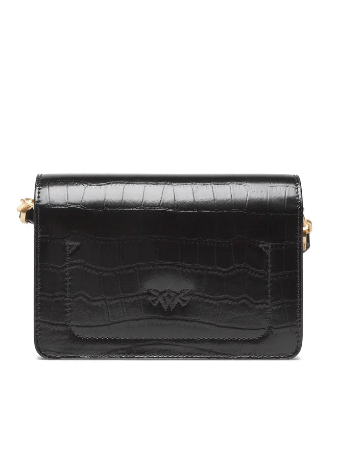 PÏNKÔ Mini sac Love Click Pure Shapes, Noir
