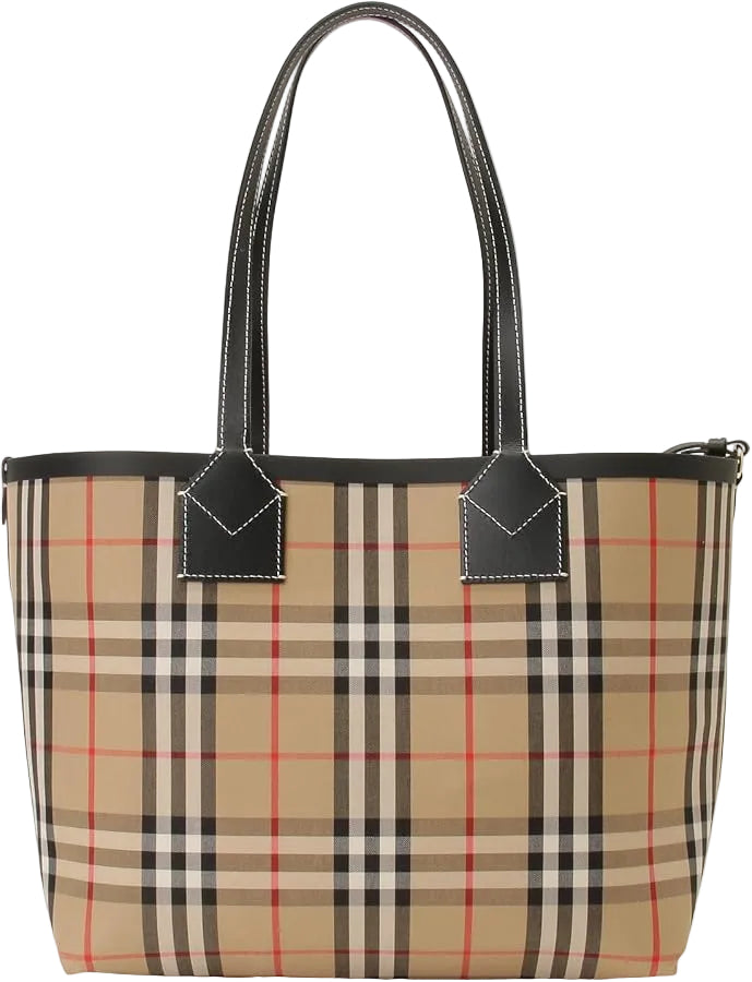 sac cabas Burberry London avec pochette, beige