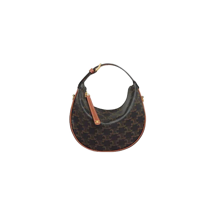 Céline Sac Lulu Teen Toile Triomphe