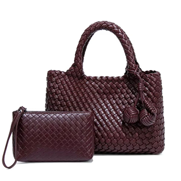 Sac Petit Hobo Bordeaux