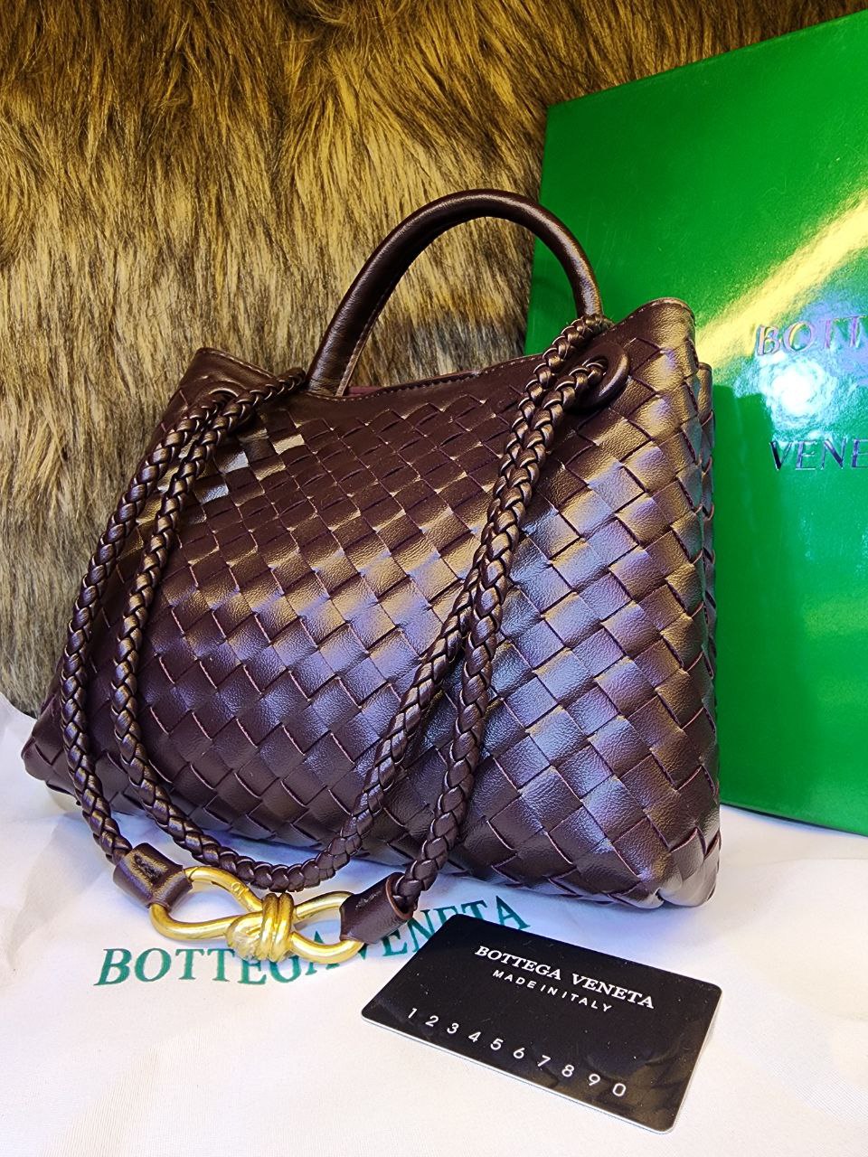 Bôttëga Vênëta Sac bandoulière tissé Lizzy