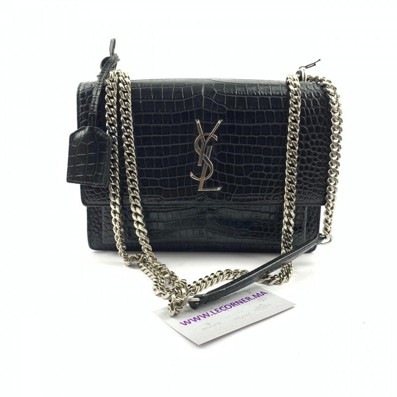 S@int L@urent
2013-2024 Medium Croc Embossed