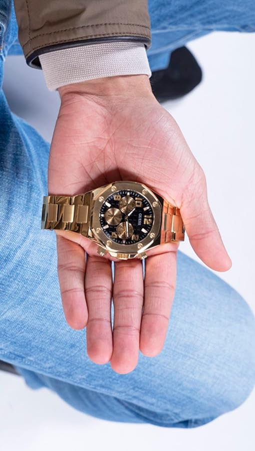 Montre Guess Empire à quartz pour homme - GW0489G2