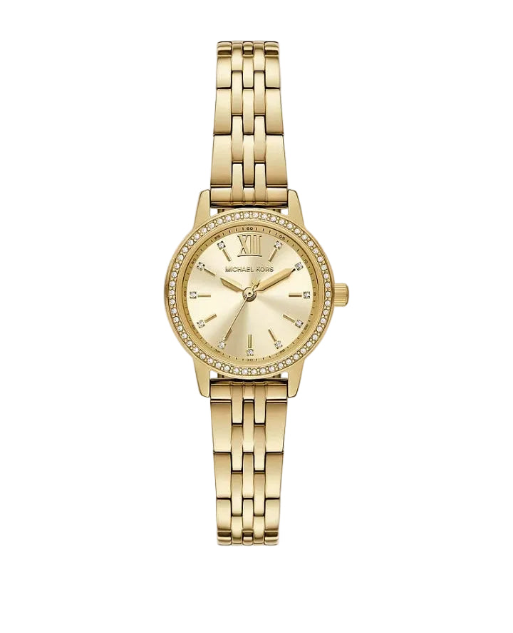 Michael Kors Outlet
Mini Melissa Pavé Gold-Tone Watch