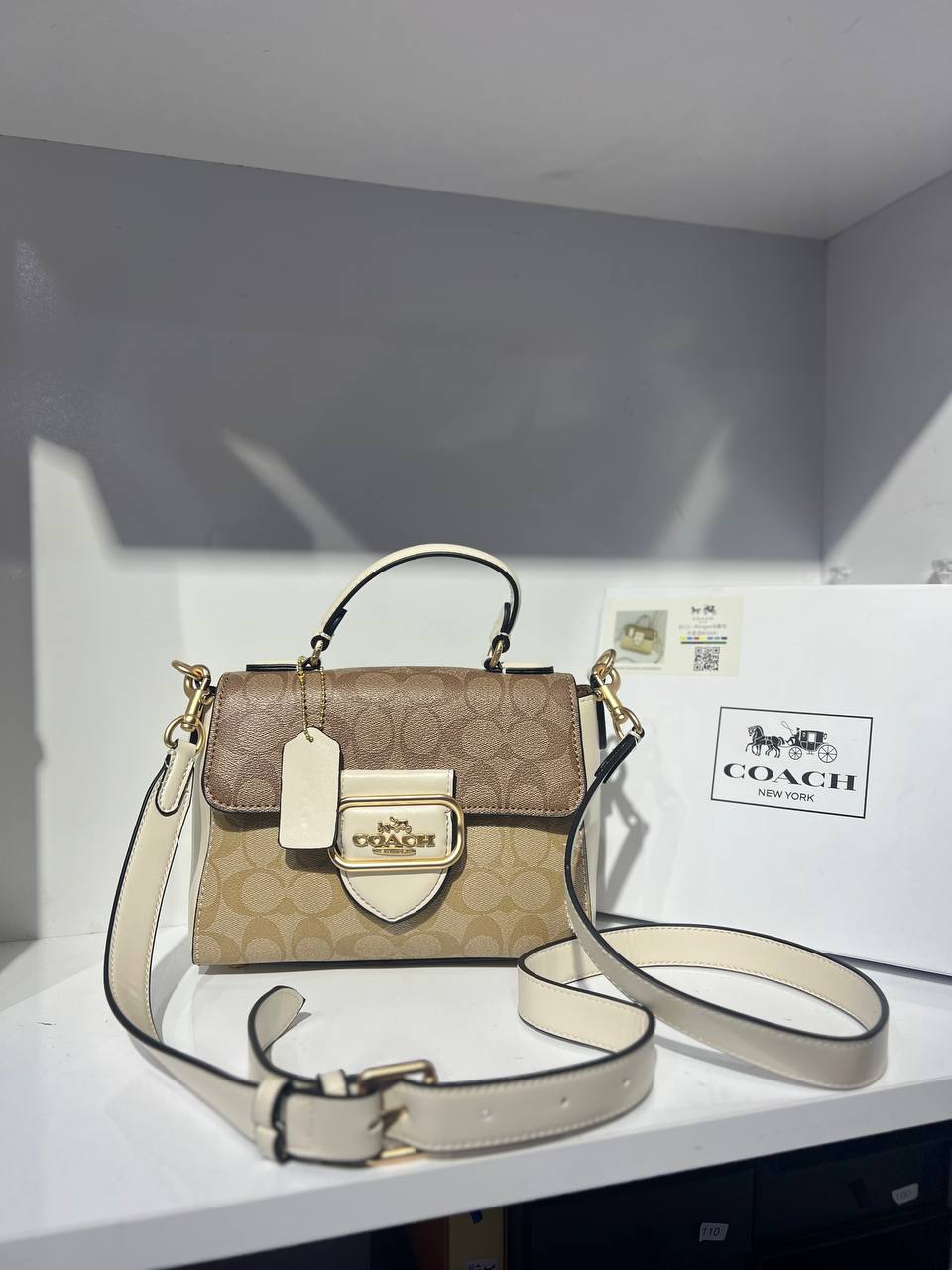 CO@CH
Sac à Main Femme CO@CH Morgan Top Handle in Blocked