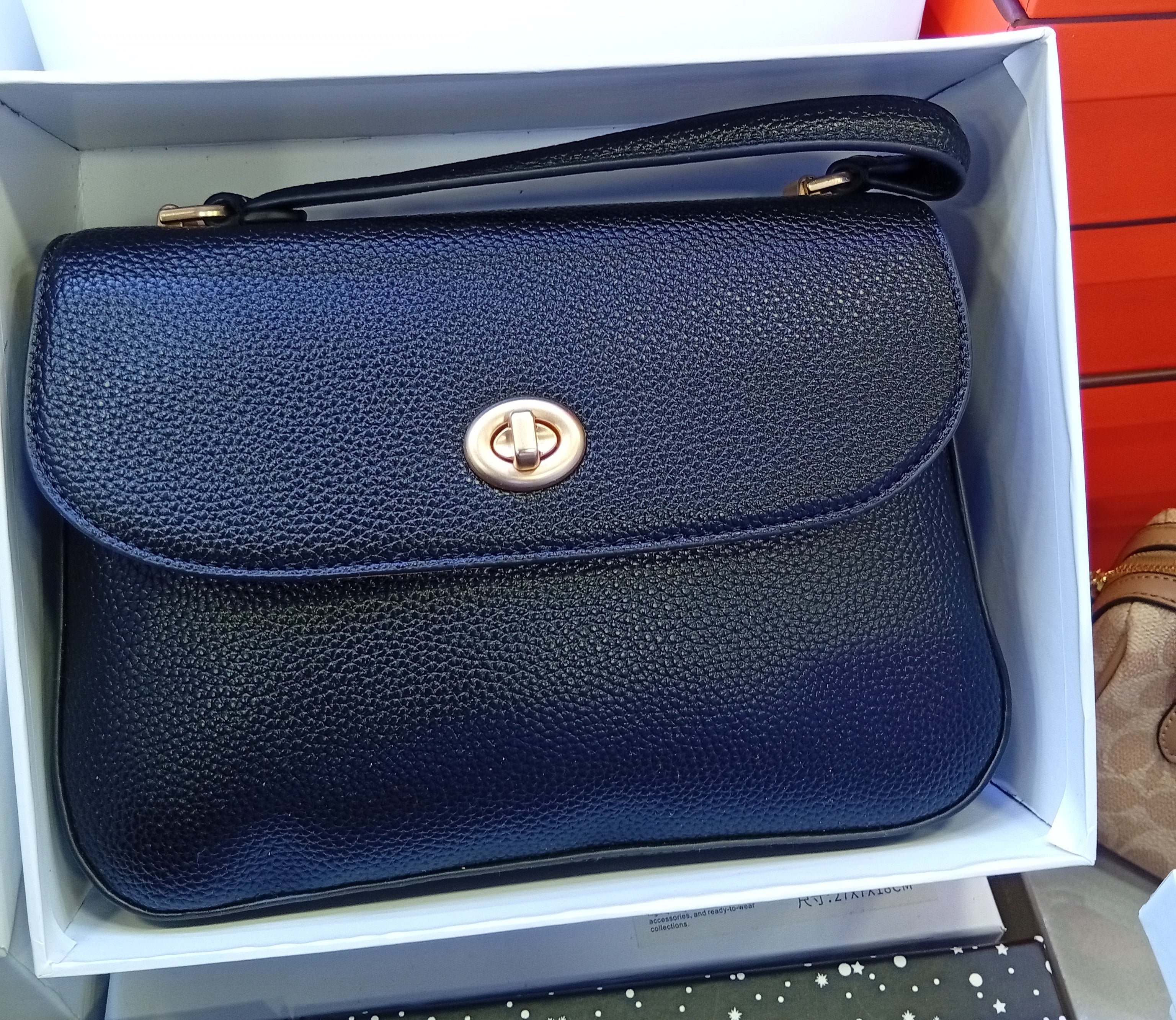 Co@ch Sac à main Marlie à poignée supérieure en toile signature - Noir