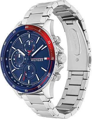 TMY Hilfiger Bank Montre Homme Multifonction