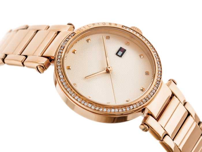 TMY Hilfiger Lynn Rose Gold Tone