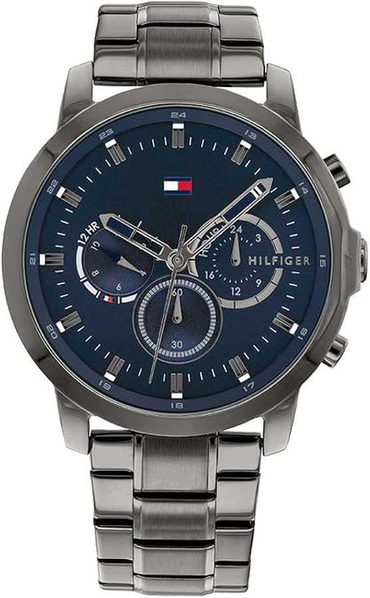 Montre TMY Hilfiger en Acier Gris