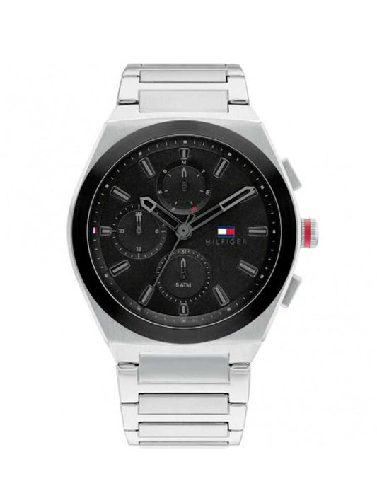 TMY Hilfiger Connor Link Strap Watch Silver 1791897