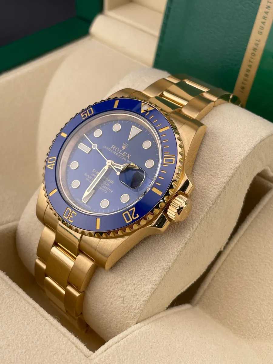 RLX submariner Yellow and Gold