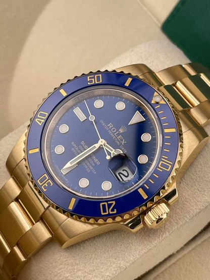 RLX submariner Yellow and Gold