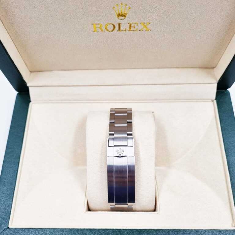 ROLEX Daytona lunette Noir White dial