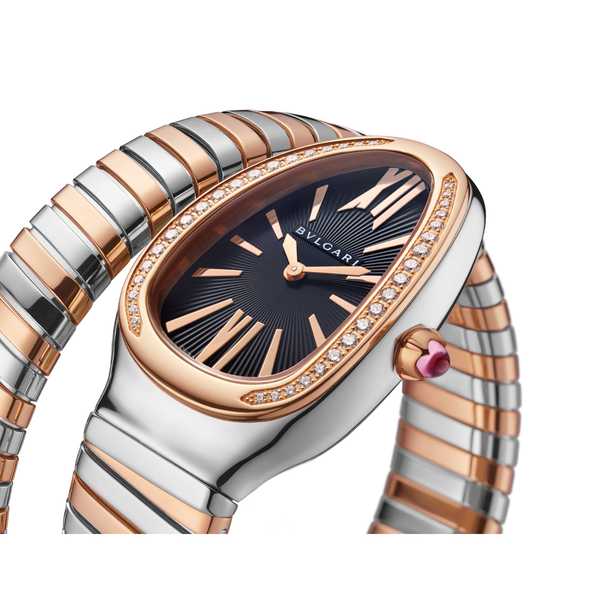 BULG@RI Serpenti black dial