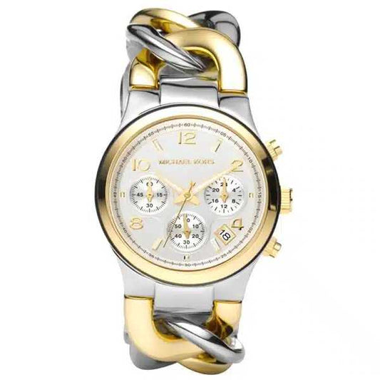 MK Runway Twisted Chain Chronograph