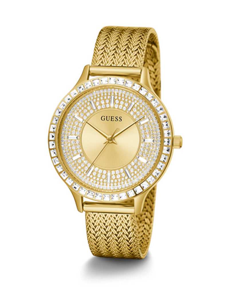 Guess Soiree Montre Femme Acier Doré Milanais
