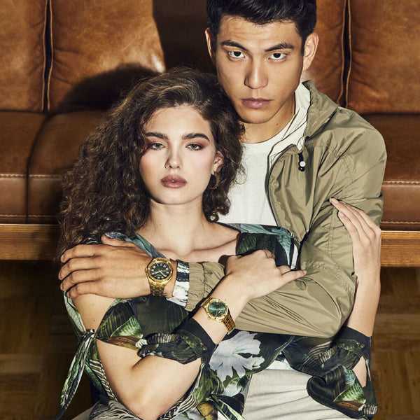 Guess Montre Cosmo Vert